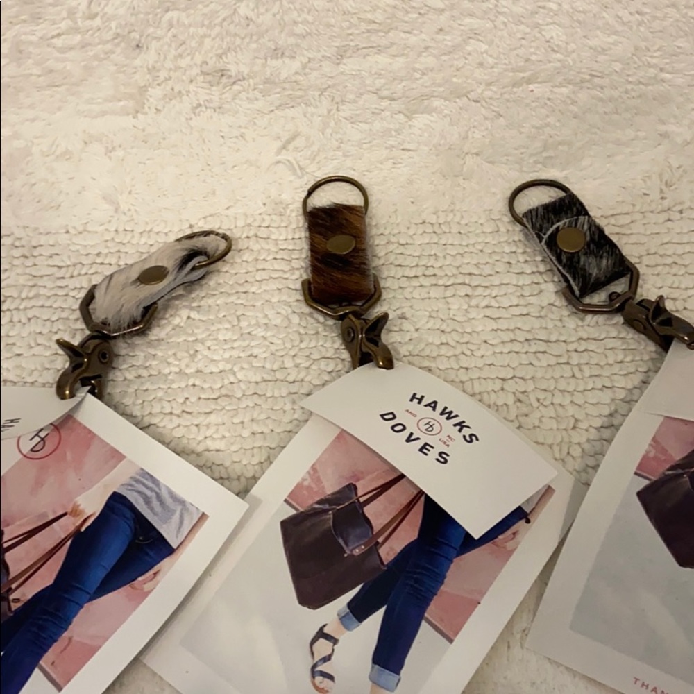Artisan cowhide key chain❤️ - Picture 4 of 4